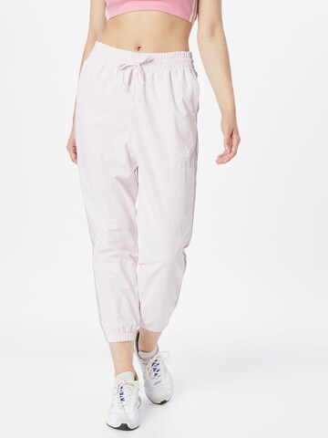 ADIDAS SPORTSWEAR Tapered Sportsbukser i lilla: forside