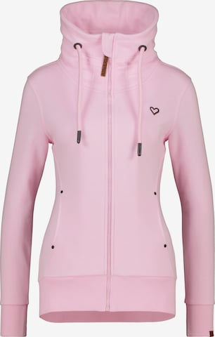 Alife and Kickin Sweat jacket 'Vivian AK' in Pink: front