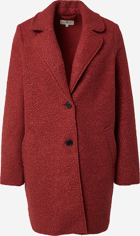 Manteau mi-saison TOM TAILOR en rouge : devant