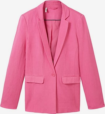 TOM TAILOR Blazer in Pink: predná strana