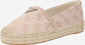 GUESS Espadrilles 'Jolande' in Roze: voorkant