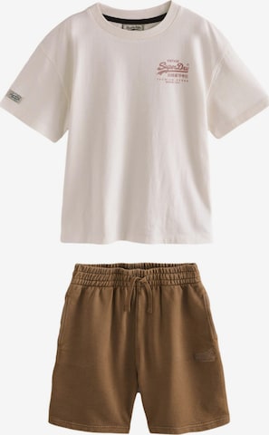 Set Superdry & Co en marron : devant