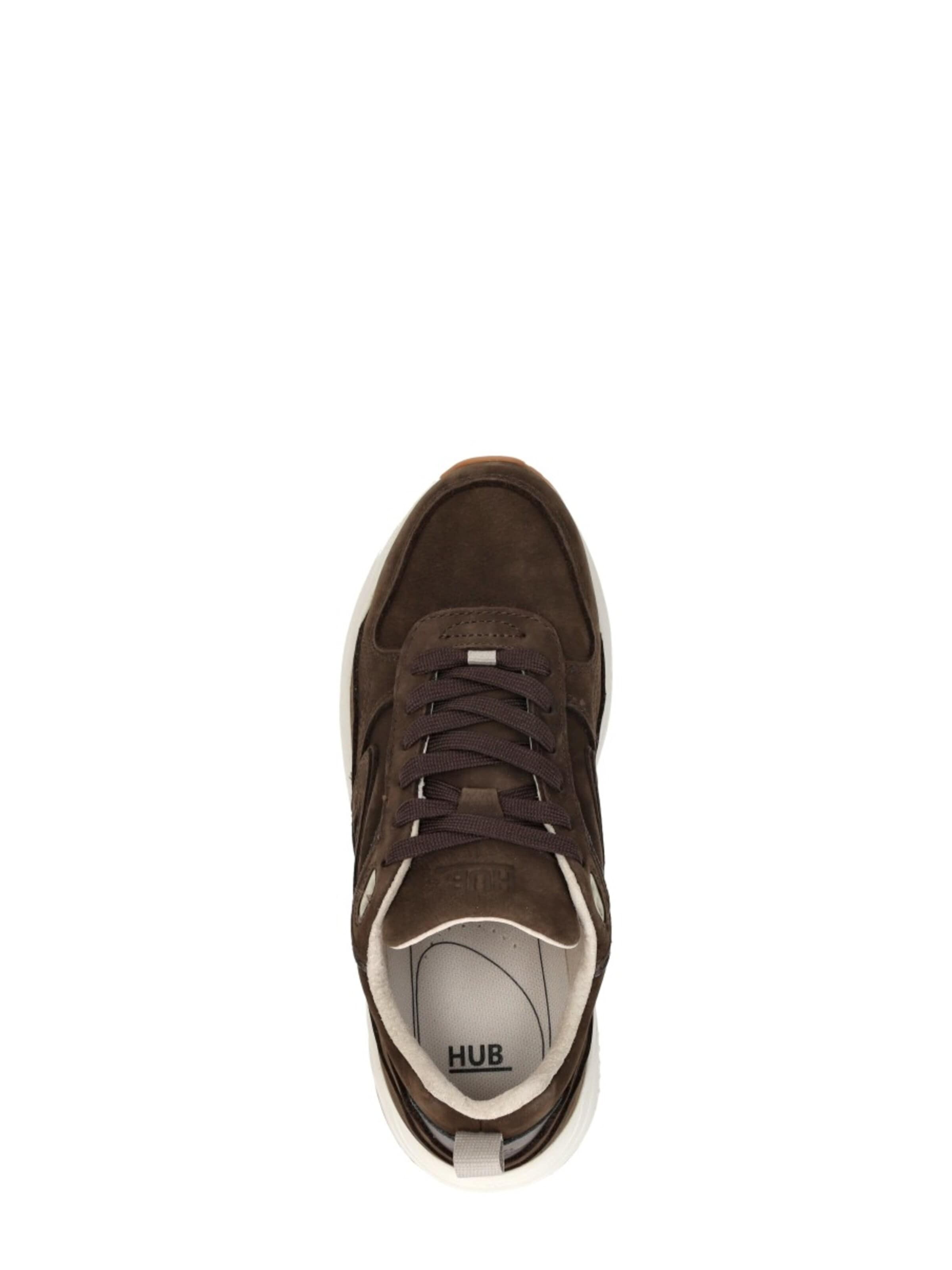 HUB Sneakers laag 'Glide' in Bruin
