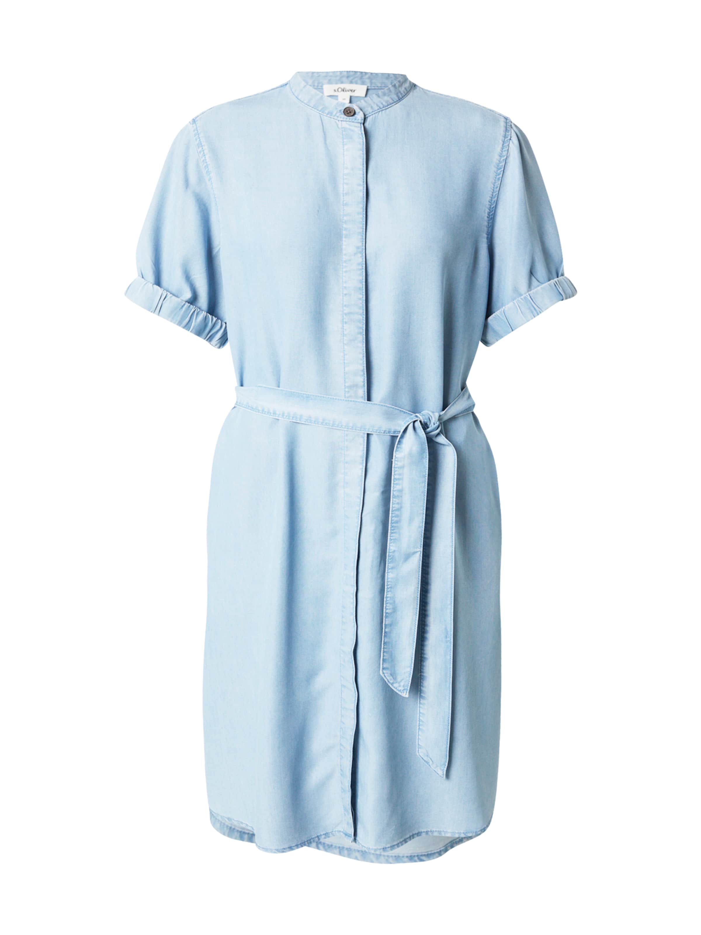 s.Oliver Blousejurk in Blauw: voorkant