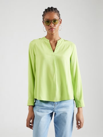 s.Oliver Blouse in Groen: voorkant