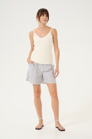 Tops en tricot 'CUAlicie' CULTURE en blanc