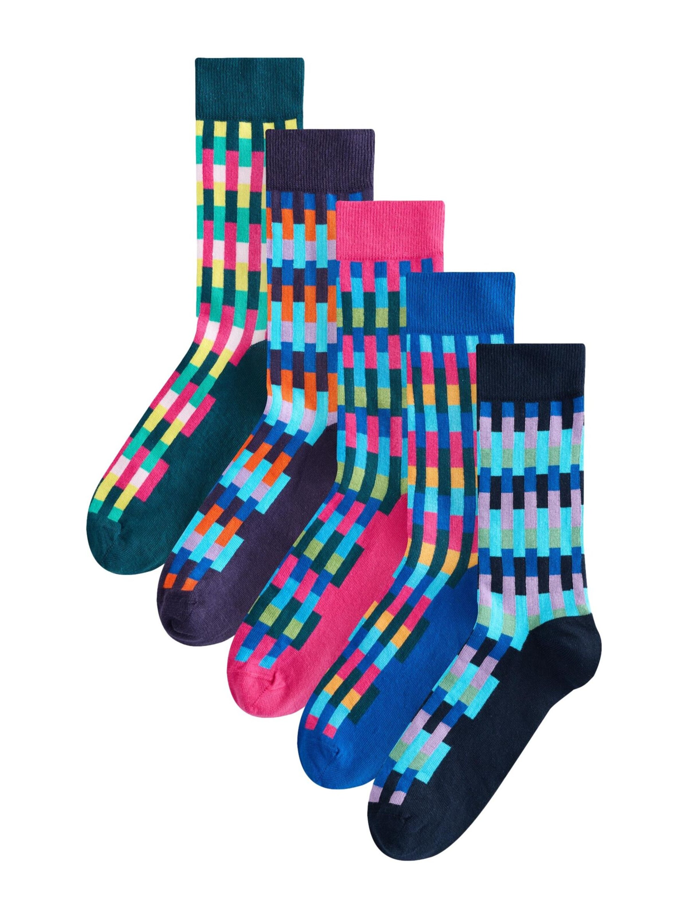 zils Next Zeķes: no priekšpuses