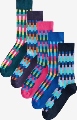 zils Next Zeķes: no priekšpuses