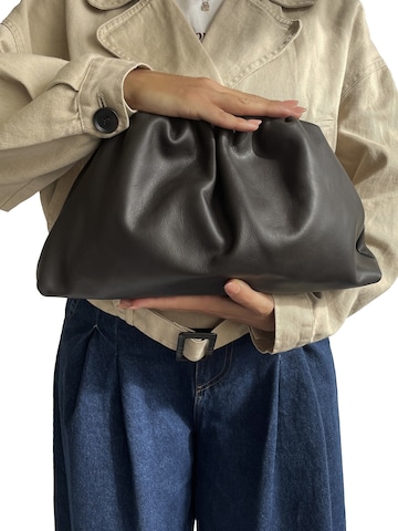 Sac d’ordinateur portable CHICCA BORSE en gris : devant