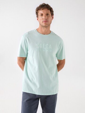 Salsa Jeans Shirt in Green: front