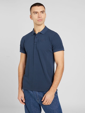 BLEND Poloshirt in Blau: predná strana