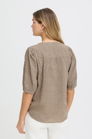 Chemisier 'FRBobbi' Fransa en beige