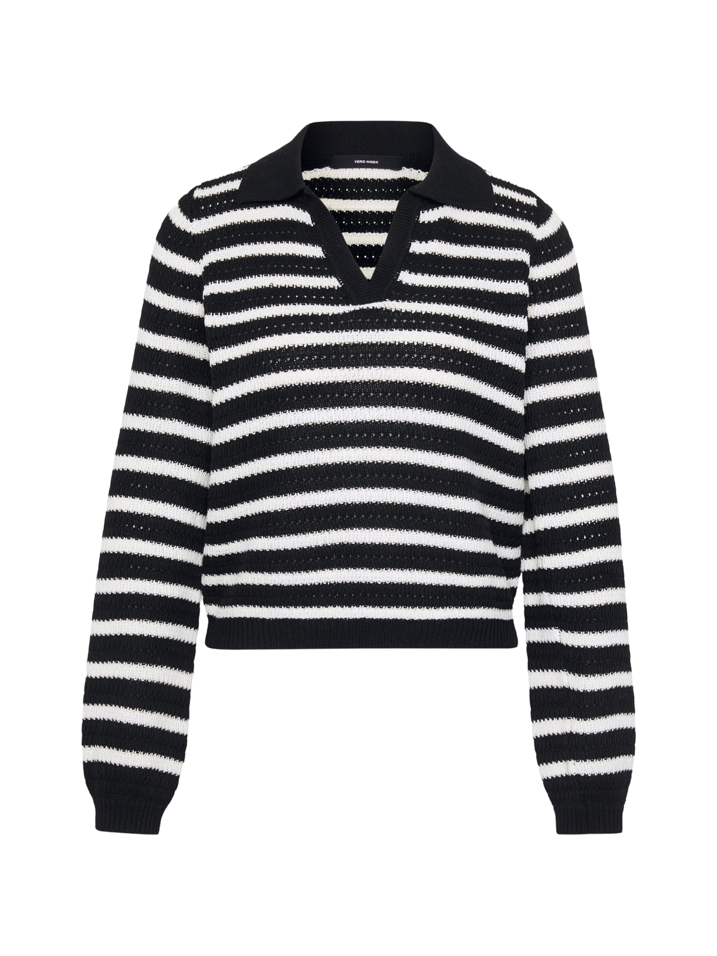 Vero Moda Petite Pullover 'VMGORGEOUS' in Schwarz: Vorderseite
