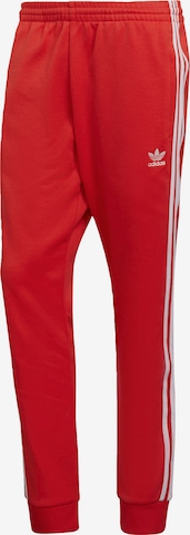 Effilé Pantalon 'Adicolor Classics Primeblue Sst' ADIDAS ORIGINALS en rouge : devant