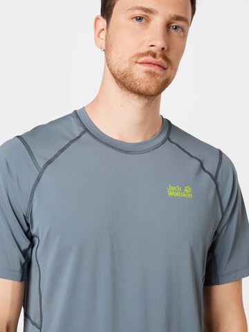 JACK WOLFSKIN - Camiseta funcional 'Tourer Vent' en gris