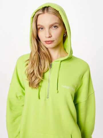 Sweat-shirt 'SAFINE' The Jogg Concept en vert