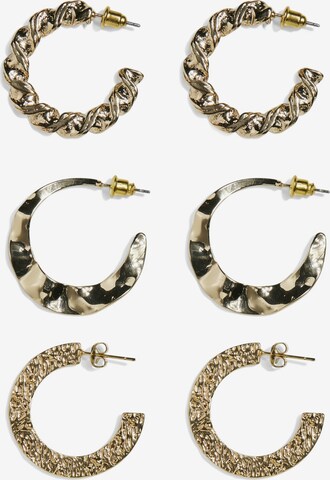 PIECES Earrings 'ANNA' in Gold: front