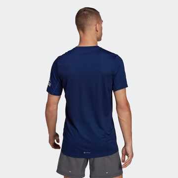 ADIDAS SPORTSWEAR Funkcionalna majica 'Run It' | modra barva