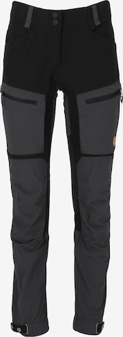 Whistler Regular Workout Pants 'Kodiak' in Black: front