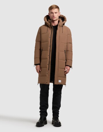 khujo Wintermantel 'Pike' in Braun