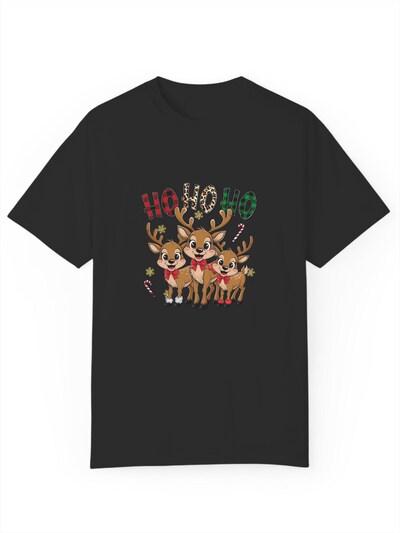 GORHEY T-shirt en noir, Vue avec produit