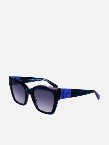 Longchamp - Gafas de sol en azul: frente