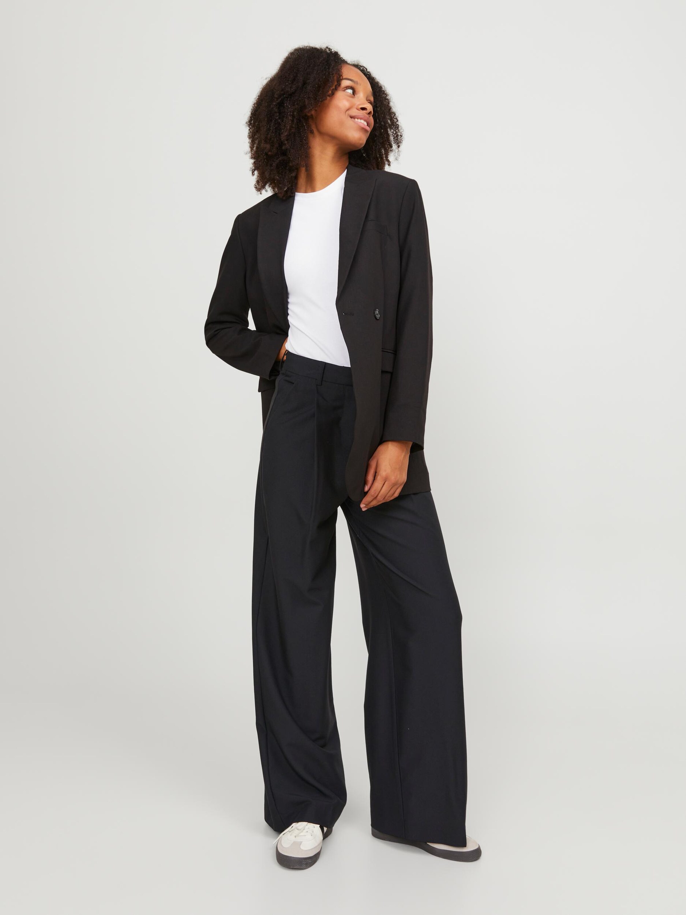 BOSS - Pleat-front trousers in stretch-cotton twill