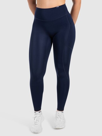 Coupe slim Leggings ' Ilissa ' Smilodox en bleu : devant