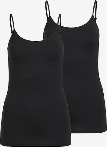 VILA Top in Black: front