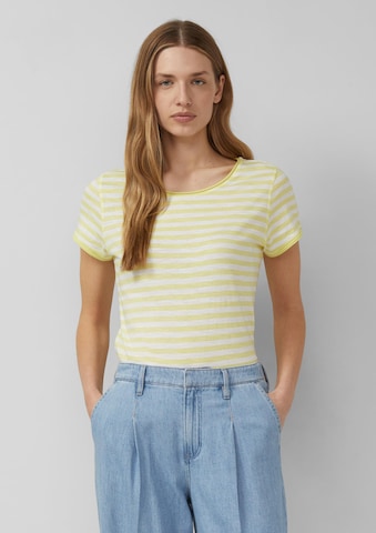 s.Oliver Shirt in Wit: voorkant