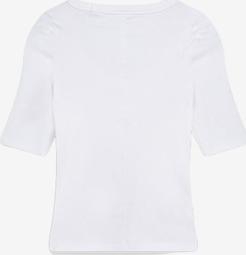 LTB Jeans - Camiseta 'LTB Jeans T-Shirt mit Ärmeln oberhalb des Ellbogens' en blanco: frente