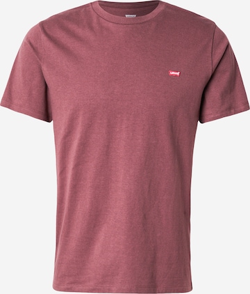 LEVI'S ® T-Shirt 'Original Housemark' in Rot: Vorderseite