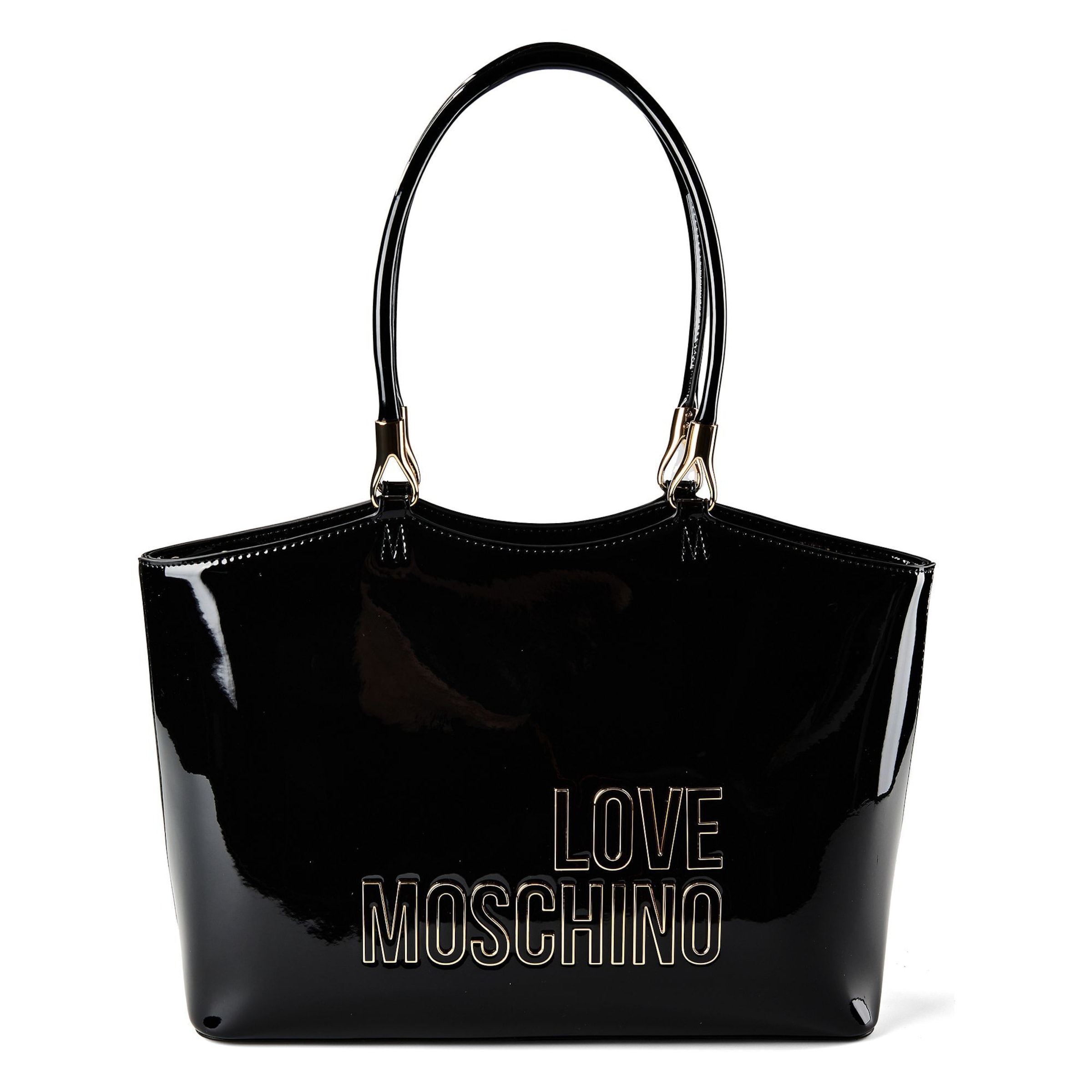 Love Moschino Schoudertas in Zwart: voorkant