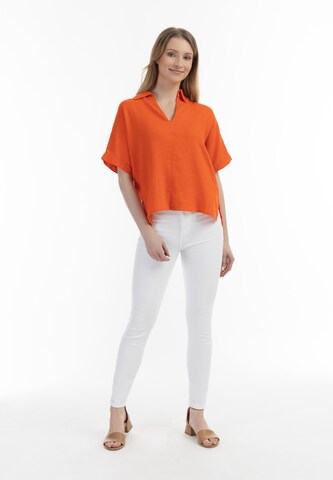 Usha Blusenshirt in Orange