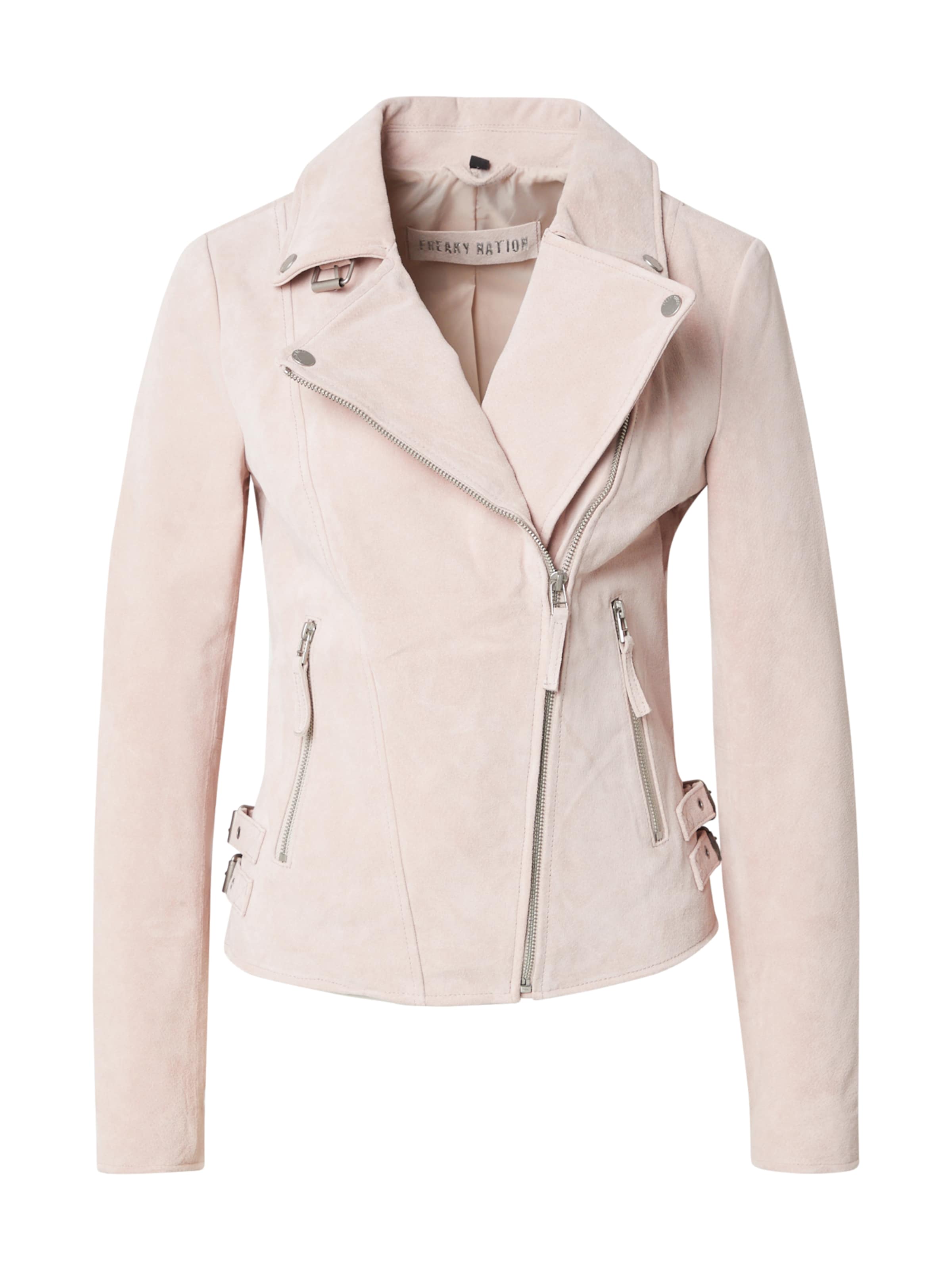 FREAKY NATION Kurtka przejściowa &#x27;Taxi Driver&#x27; w kolorze różowy: przód