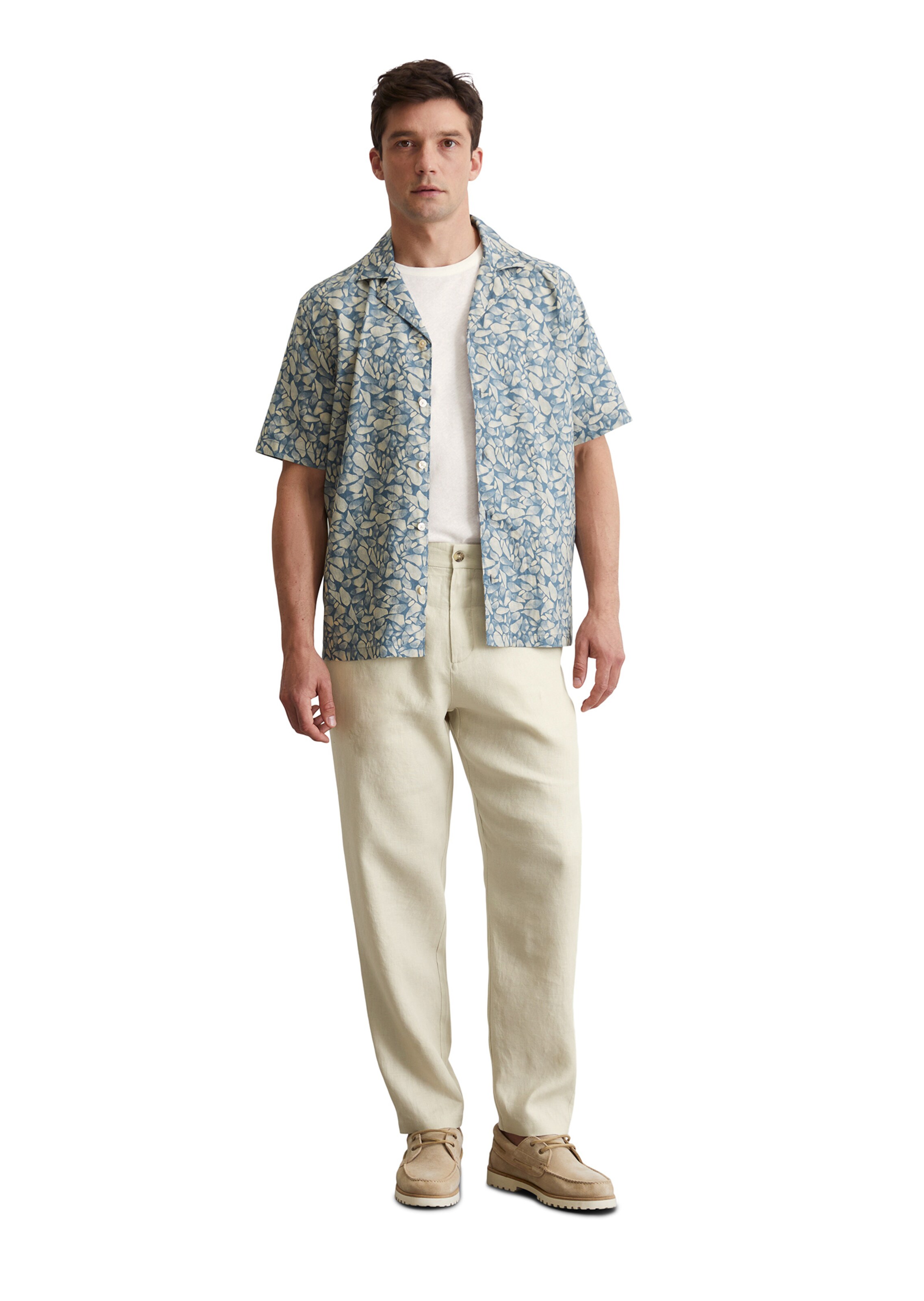 Marc O'Polo Regular Fit Hemd in Blau