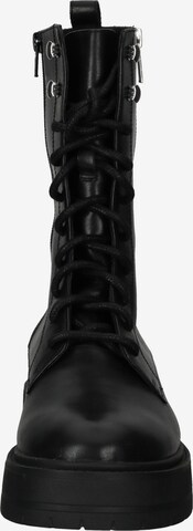 GEOX Lace-Up Ankle Boots in Black