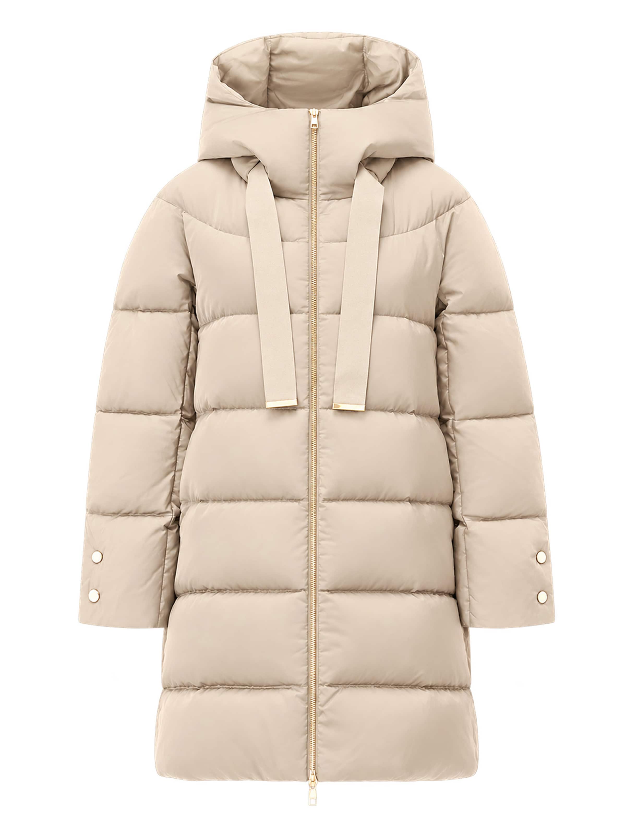 Giacca invernale di Rich & Royal in beige: frontale