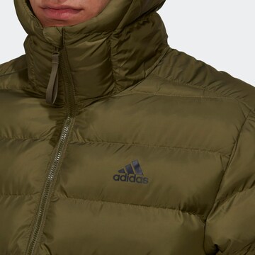 ADIDAS SPORTSWEAR Outdoorová bunda 'Itavic 3-Stripes Midweight ' – zelená