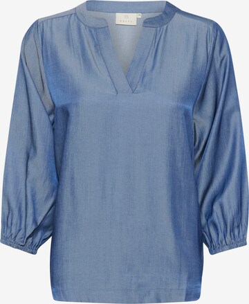 T-shirt 'Leonora' Kaffe en bleu : devant