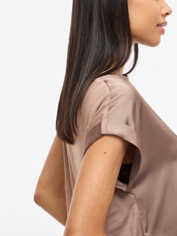 VILA Bluse 'VIEllette' i brun