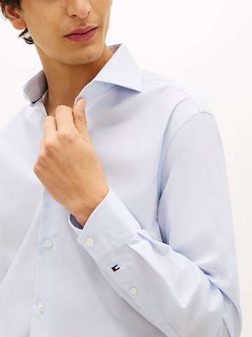TOMMY HILFIGER Regular fit Zakelijk overhemd 'New York' in Blauw