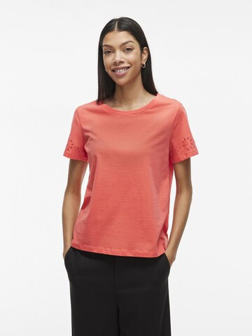 VILA Shirt in Oranje: voorkant