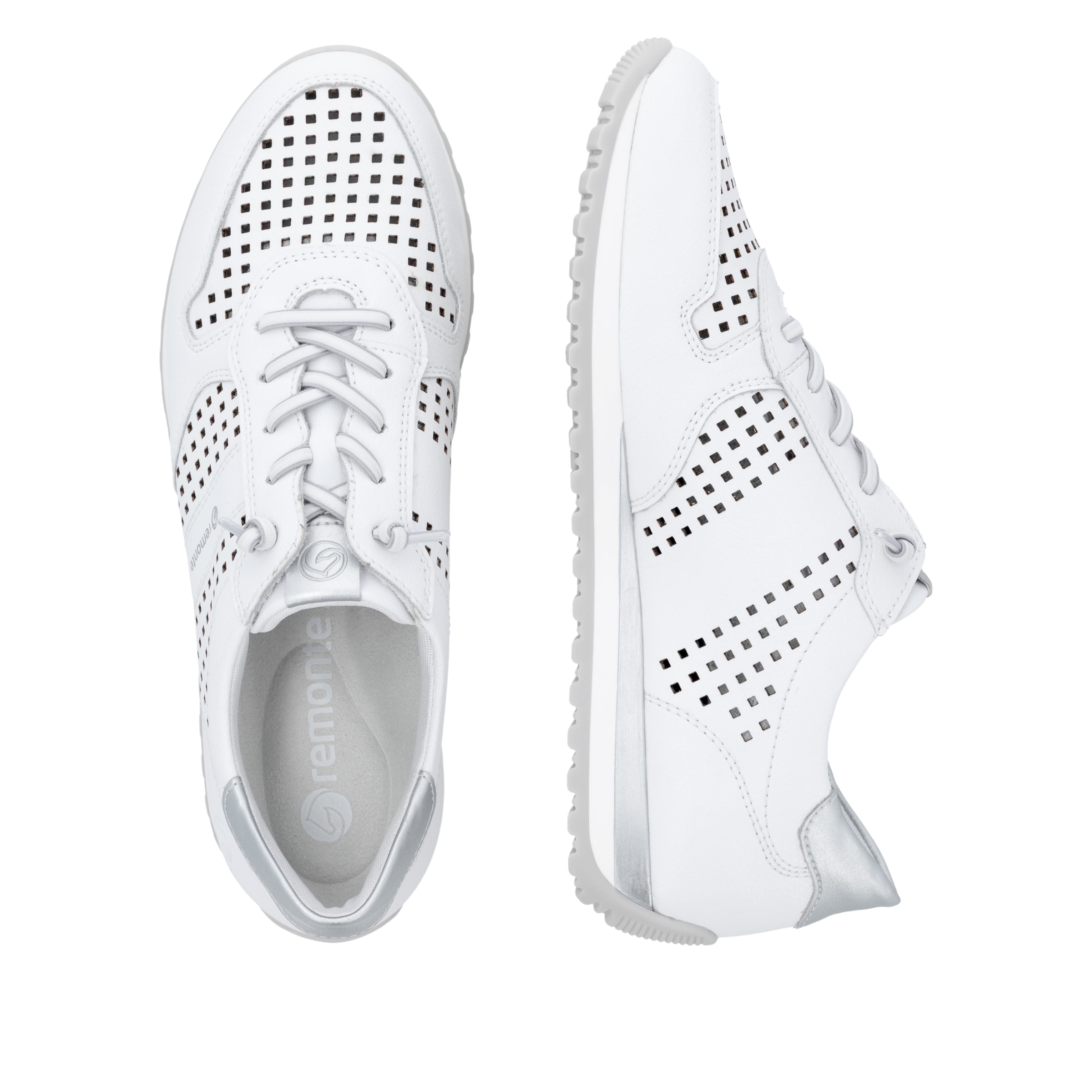 REMONTE Platform trainers in White