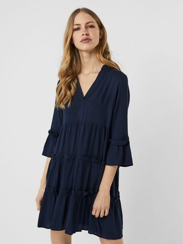 VERO MODA - Vestido 'Easy' em azul: frente