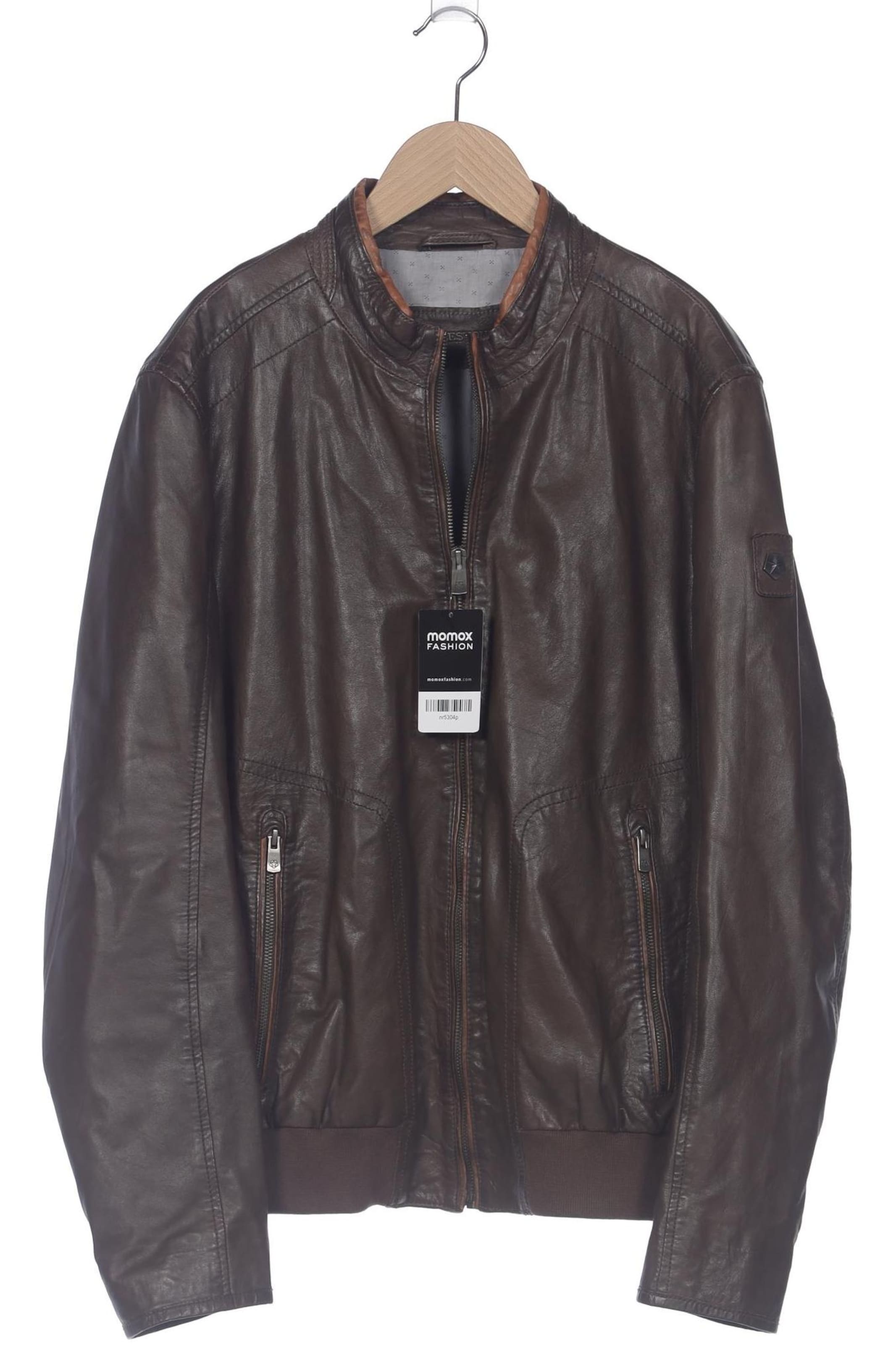 MILESTONE Jacket & Coat in M-L in Brown: front