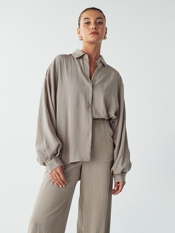 Camicia da donna 'VALLE' di Willa in grigio: frontale