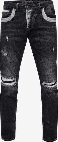 Rusty Neal Jeans 'YOKOTE' in Black: front