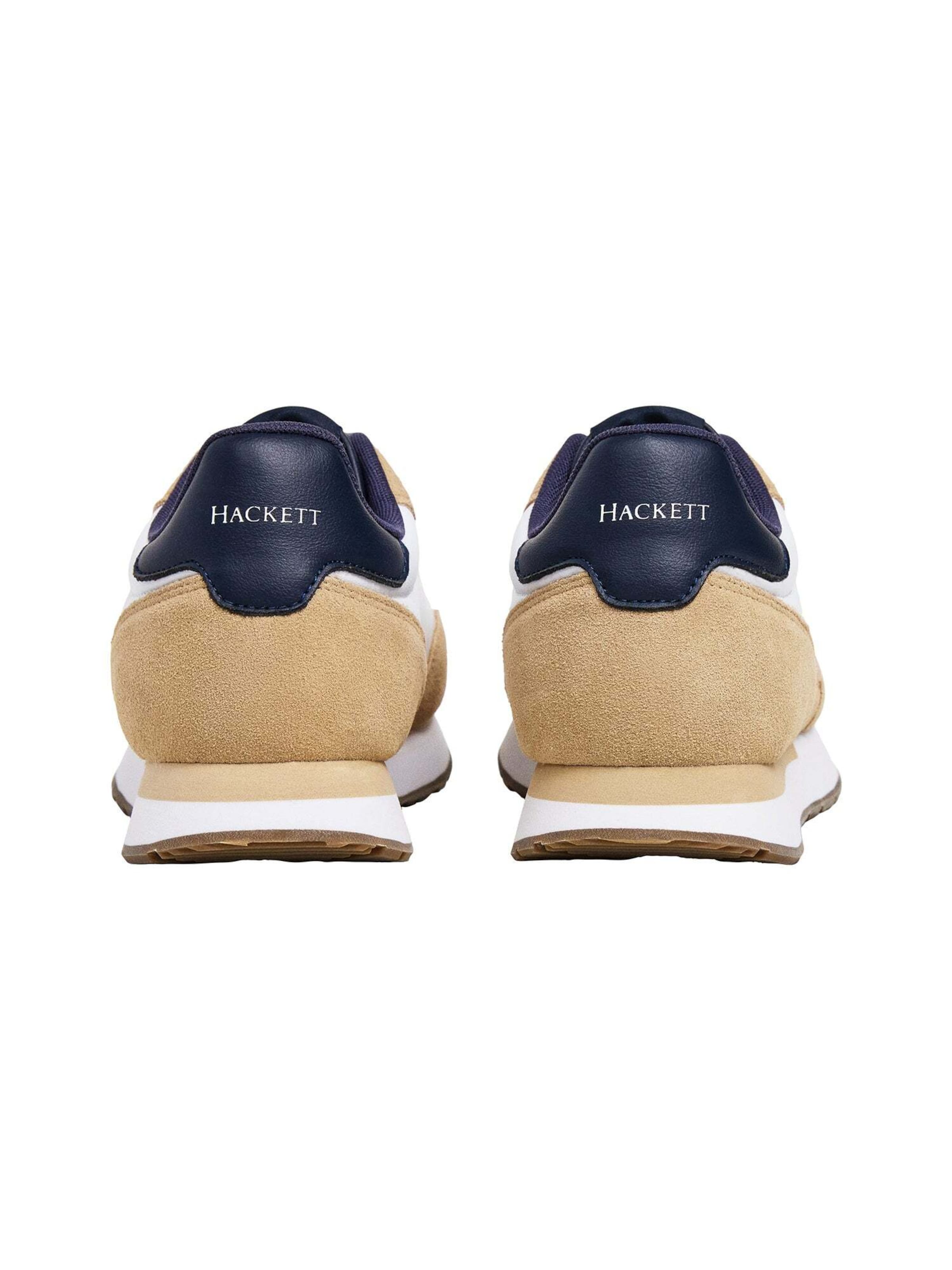 Hackett London Sneakers laag 'Vector' in Beige