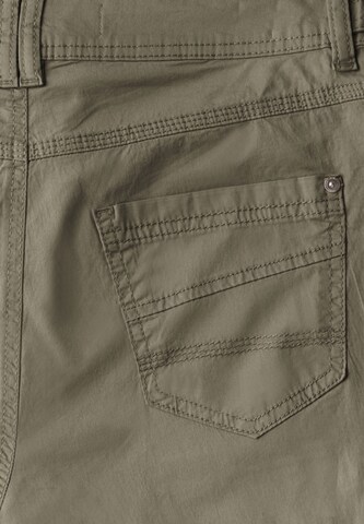 CECIL Slim fit Pants in Green